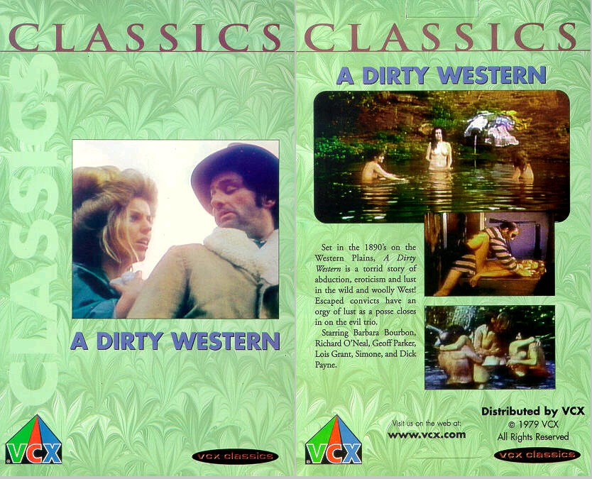 A Dirty Western /   (David Fleetwood, VCX) [1975 ., Feature Classic, DVD5] (Simone, Barbara Bourbon, Adele Robbins, Lois Grant, Richard O'Neal, Geoff Parker, Dick Simone)