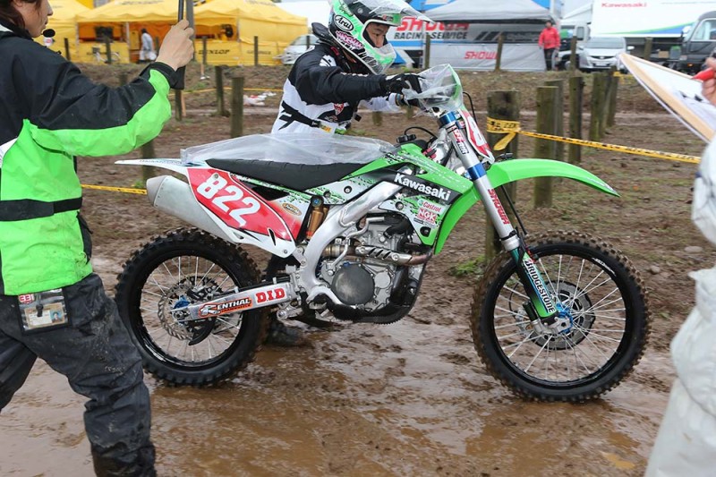 Kawasaki kx250f езда вдвоем