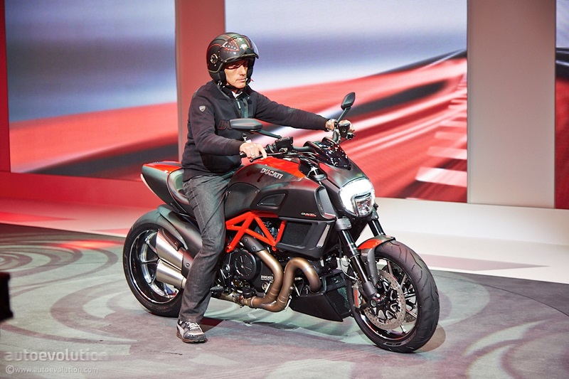 Мотоцикл Амирана Сардарова Ducati Diavel