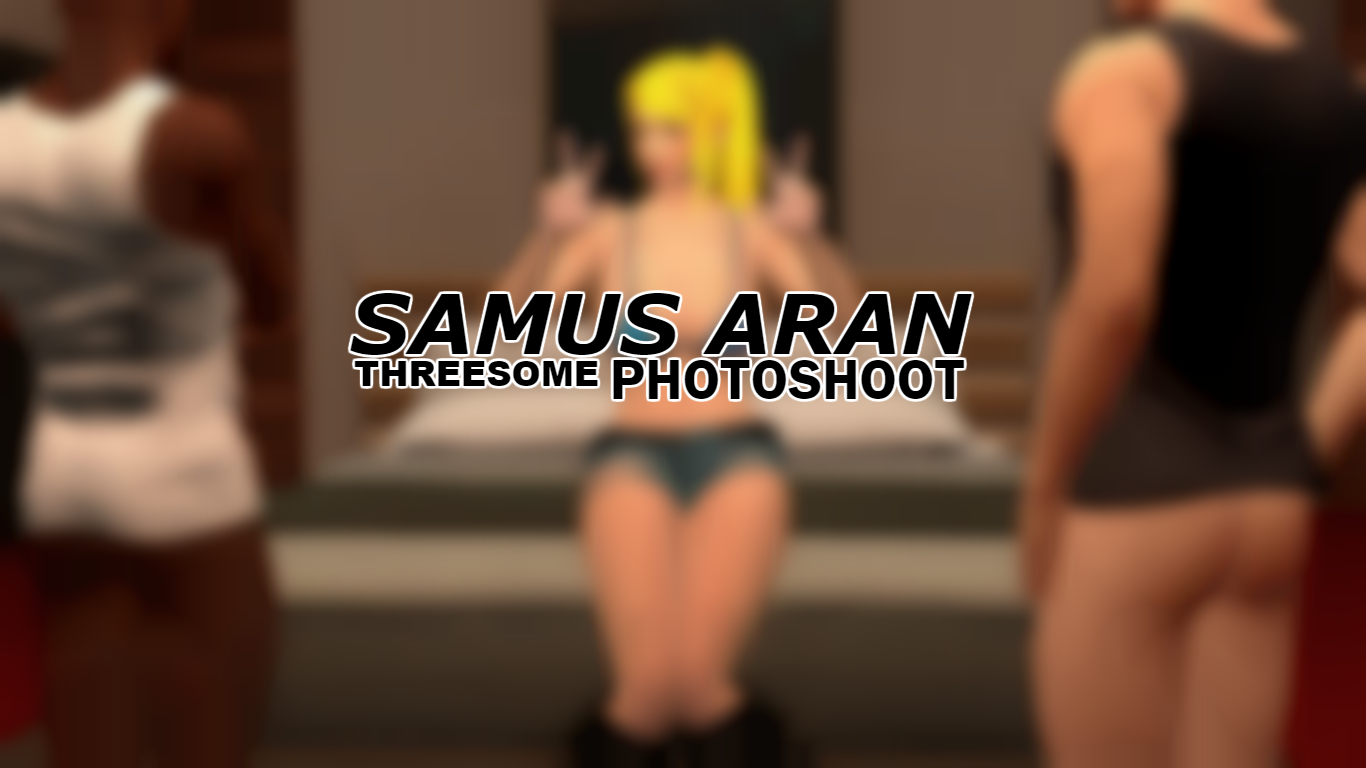 Samus Aran Threesome Photoshoot from Rindou 3D Porn Comic
