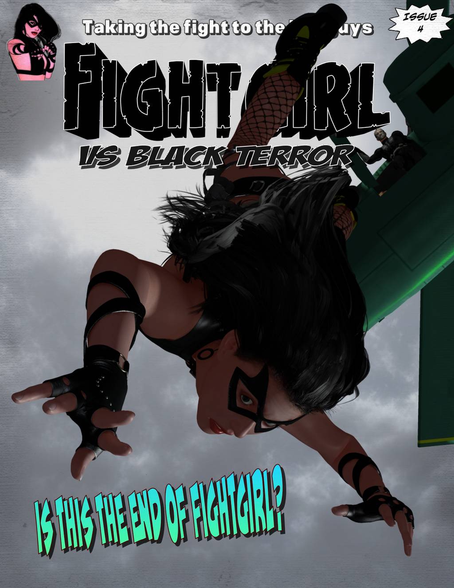 Fightgirl2004 Fightgirl vs the Black Terror Gang 3D Porn Comic