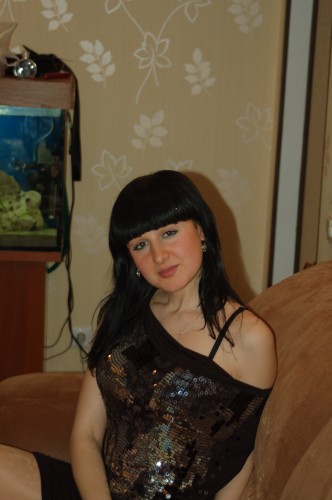 Домашний сет брюнетки